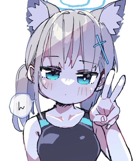 ん。 #ブルアカ