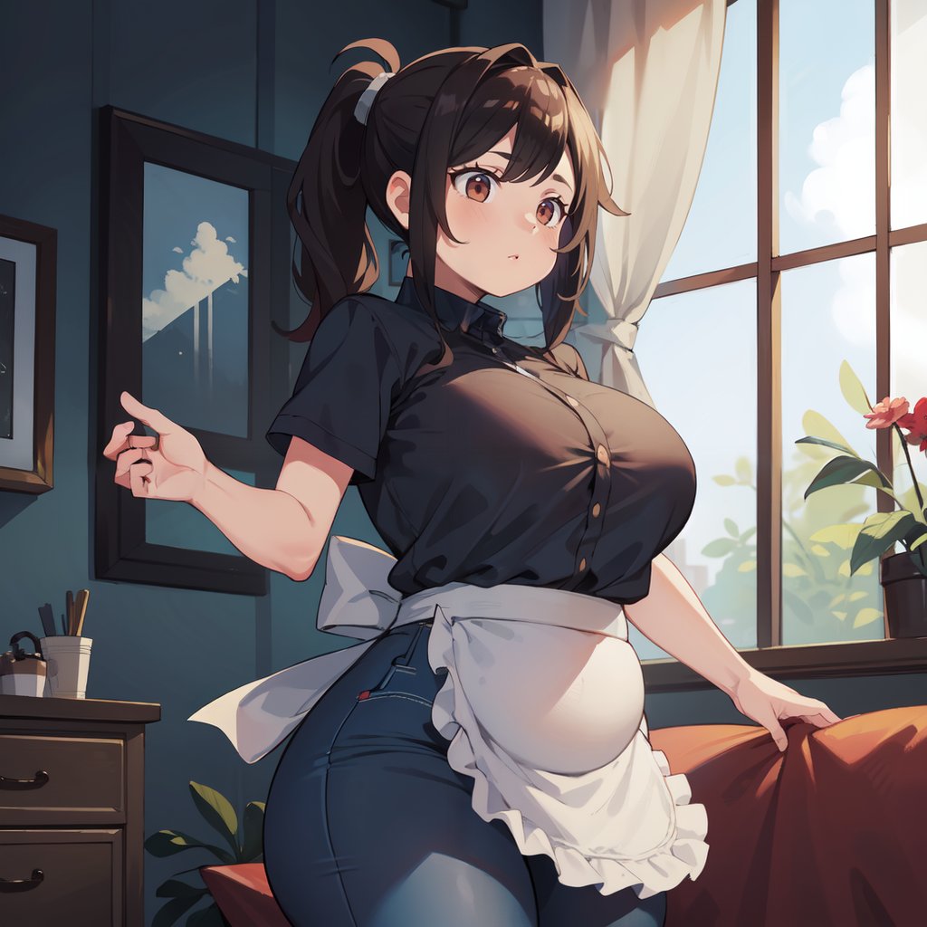 GoslingAI1's tweet photo. My friend invited me to play at his mom's house and I didn't expect her to be such... a hottie, I wonder why his dad hasn't showed up

#AIgirl #Stablediffusion #anime #AIArtwork #AIart  #waifu #waifudiffusion #milf #hot https://t.co/1SWdPcpeBU