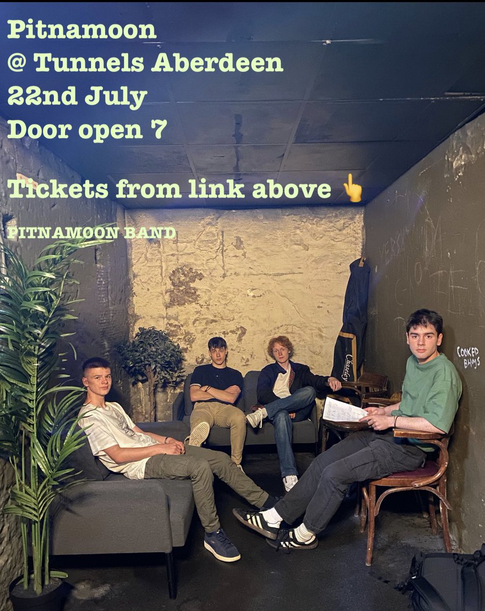 pitnamoon's tweet photo. Tickets bought? Good, but if not why not?
We canโt wait. The Cherries are joining us and Joe Goodhall & thr free radicals too.
#aberdeen #musicscene #livemusic #lyrics #donnotmissthis #offaxis #hittheroad #Swifties
https://t.co/6IVr12WRXO https://t.co/H3lmuOa5UE