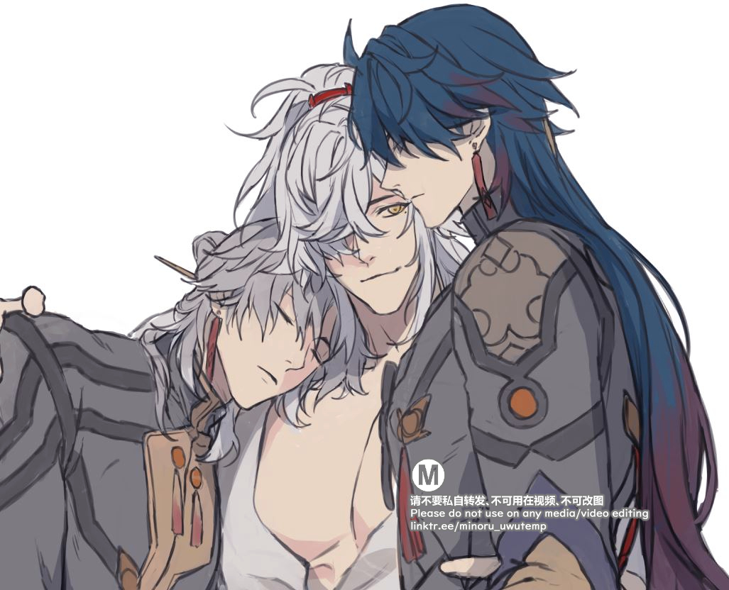 minoru_uwutemp's tweet photo. I wonder why Jingyuan's voice line to Blade: 
"If he were to forget everything, it would make things a lot easier for me." https://t.co/LS6Z06gxoG