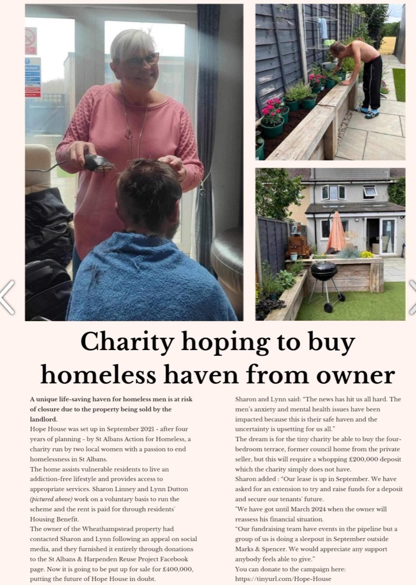 Check out our latest news @StAlbansTimes @StAlbans_Action issuu.com/stalbanstimes/… @DeeClared @hisusanbyesusan @Keithybabey @LauraBill8 @StTastes @jezmizter #hopehouse #stalbans