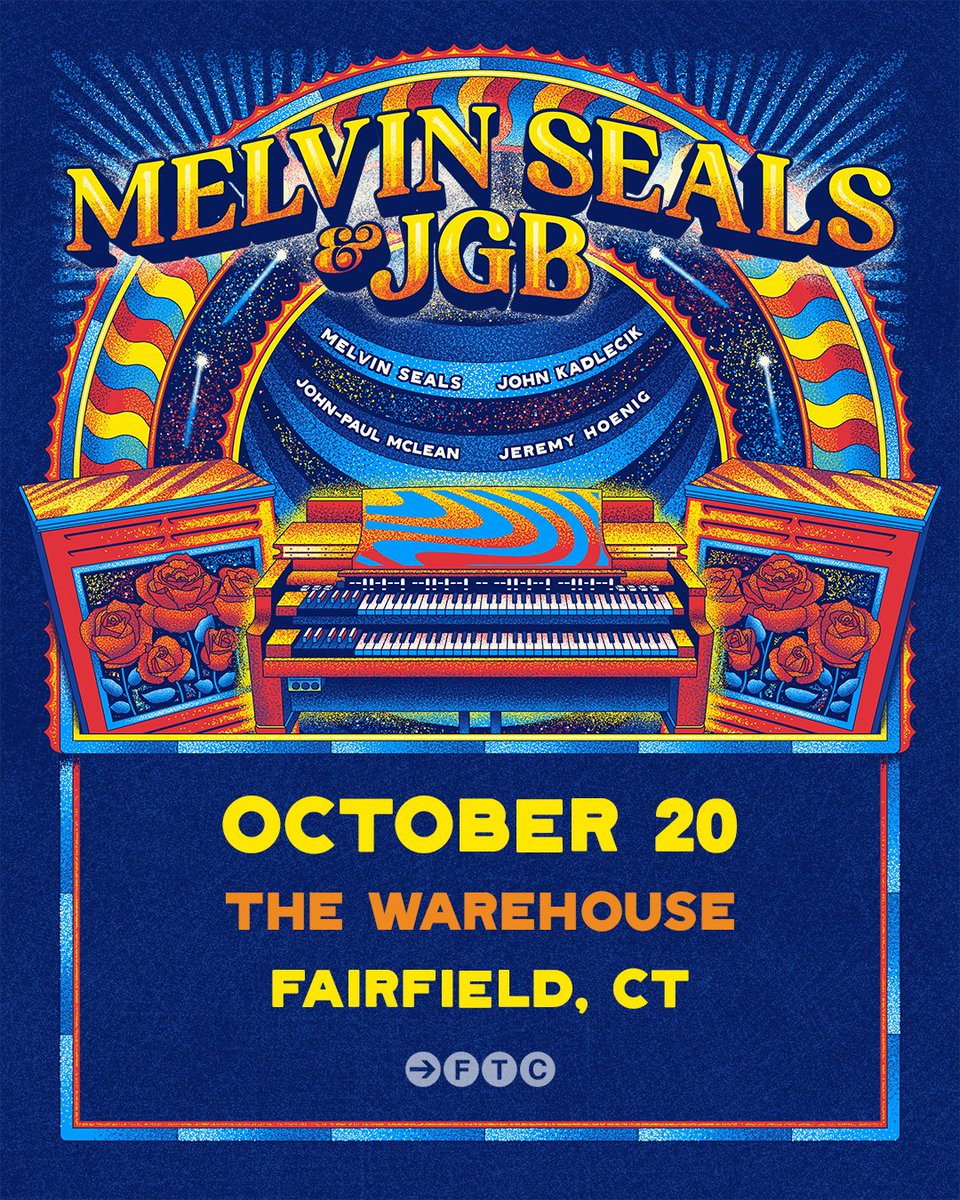 Stoked @MelvinSealsJGB are returning to The Warehouse this Fall! We're counting down the days until they bring their intuitive, expressive style, soul, spontaneity and remarkable chops back to The Warehouse! 🎷 🎵 ⏰ Public on-sale starts FRI 7/21 @ 12pm 🎟️ Link in bio