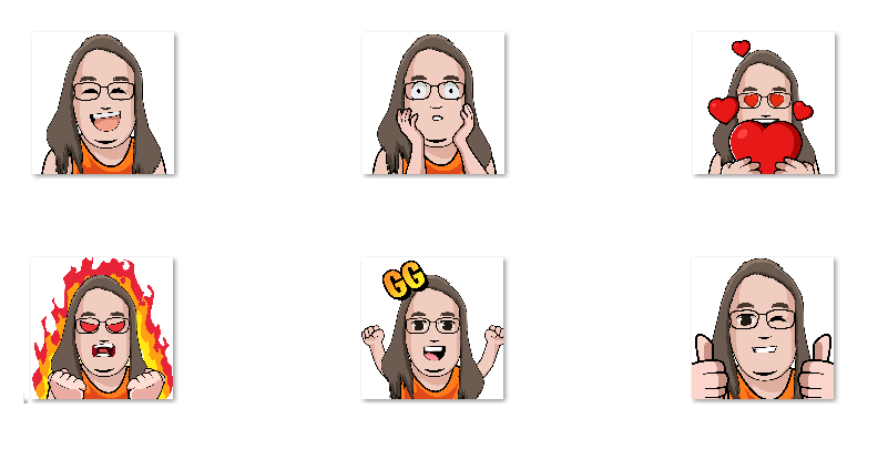 Got some great new Twitch emotes, curtiousy of <a href="/airishgraphics/">airish</a> , if you are in the market for some and like the look, please be sure to give them a bell. :D