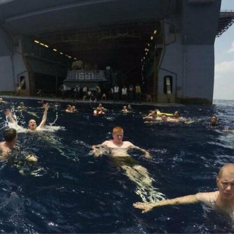 oneminutehacks's tweet photo. 50 Terrifying pics to show why the fear of deep water is real.