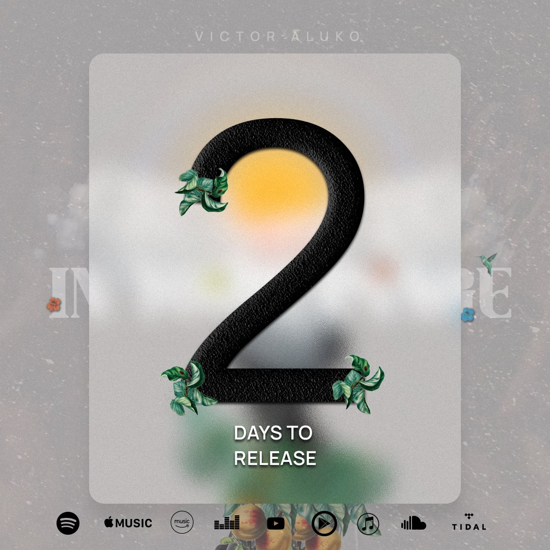 AlukoVictor9's tweet photo. 2 DAYS TO GO!
#inyourimage #victoraluko https://t.co/kYDX8ImhdJ