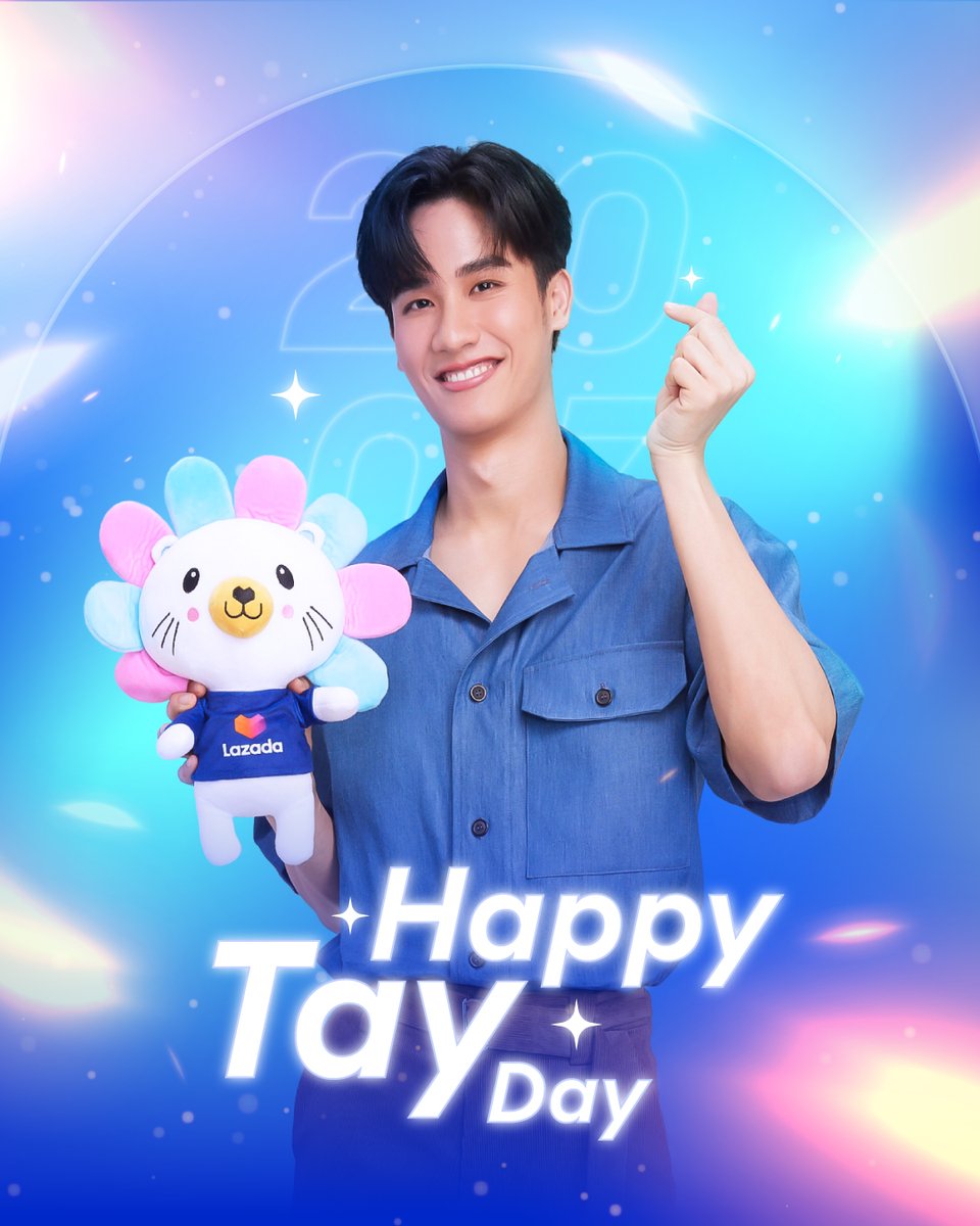 LazadaTH's tweet photo. 🎂 Happy Birthday พี่เต @Tawan_V สุดหล่อของน้องลาซ 🎂

💖💙 ขอให้พี่เตมีความสุข สุขภาพแข็งแรง อยู่สร้างรอยยิ้มกับพวกเราไปนานๆ คิดอะไรให้สมหวังทุกเรื่องเลย น้องลาซเป็นกำลังใจให้พี่เตและจะสนับสนุนพี่เตตลอดไป 🫶🏻✨

#Taytawan32ndBirthday
#32YearsOldWeGrowWithTay 
#Tawan_V #LazadaTH https://t.co/fBZpLgx7Rt