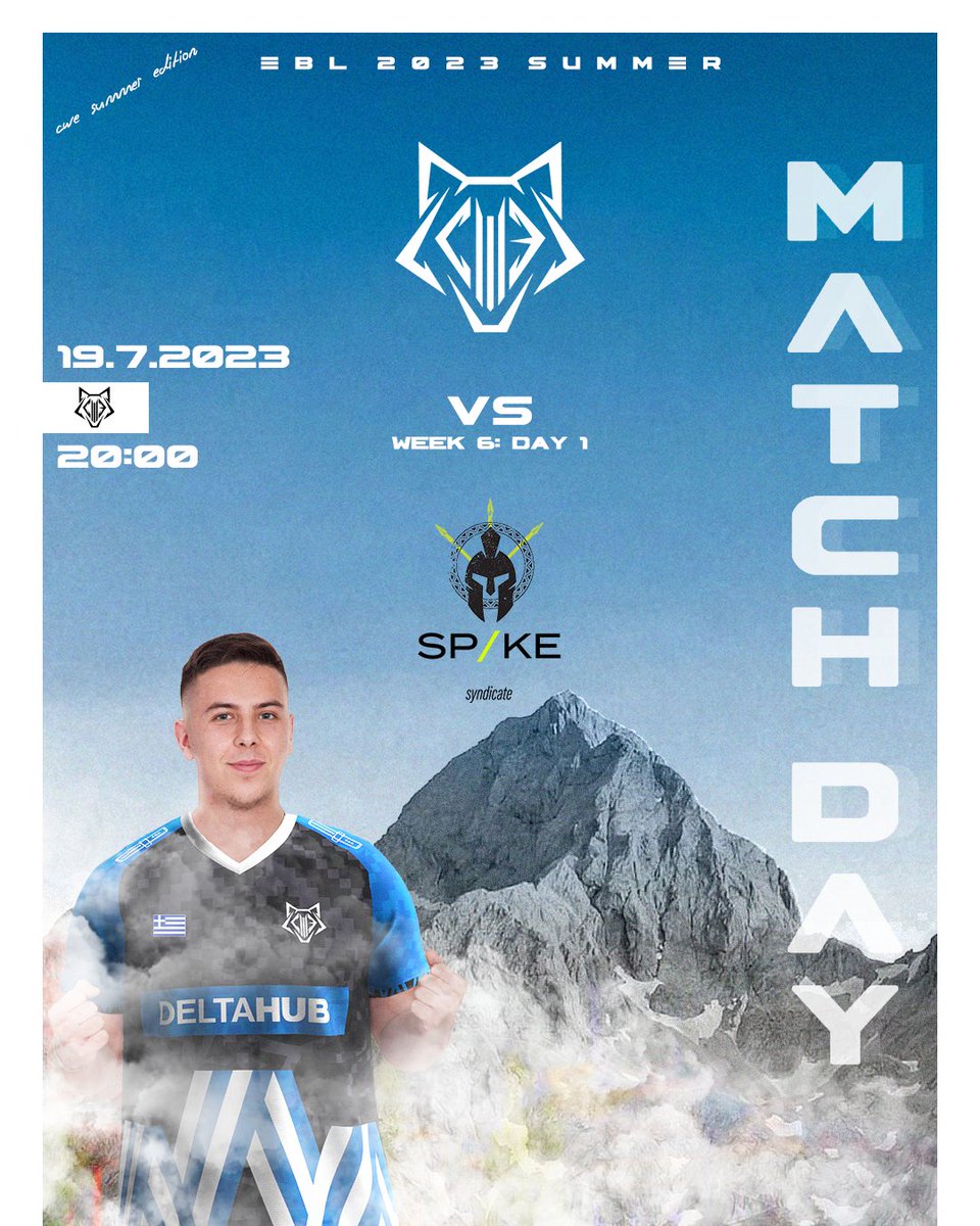 cyberwolves_si's tweet photo. Dear @spikesyndicate, it looks like you're about to face our wrath! ๐บ๐ฅ We're ready to climb Triglav and spiky-spike you right out of the....! Very soon ๐โฐ๏ธ
#EBL #CWE #cwepack #awooo #WolfpackDominance #cyberwolves https://t.co/qKdneXyKbI