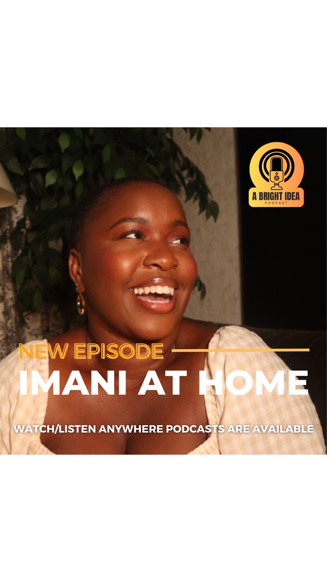 byamberkey's tweet photo. “People tell you not to do things. Just do it anyway” - Imani Keal, owner of Imani At Home

Listen now wherever you listen to podcasts 🎧🎙️

#abrightidea #imaniathome #diy #entrepreneurship #podcast #interiordesign https://t.co/1PNeydC0i8