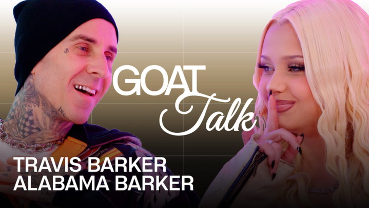 Travis Barker & Alabama Barker Share GOAT Baby Names, Blink-182 Song, Family Traditions | GOAT Talk https://t.co/m8ySbcVUIX https://t.co/h5WNyQeG5I