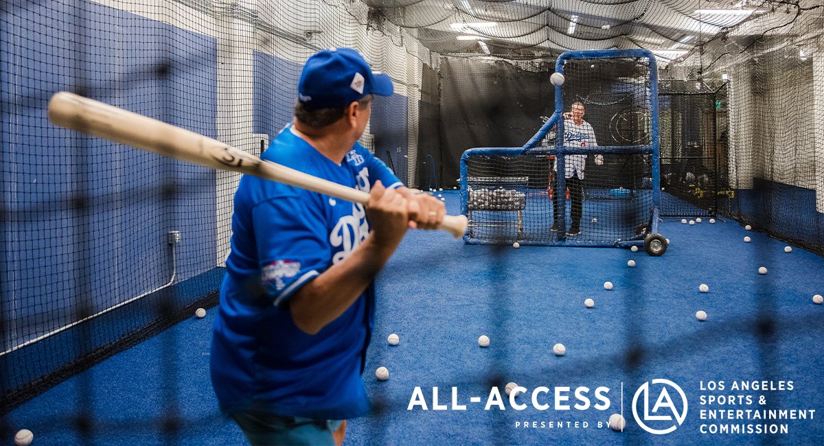 The bases are loaded and you’re up... want to walk in the footsteps of a Dodger for the day? ⚾️

On August 14, Dodgers All-Access returns with a closer look at the boys of summer and fun activities to feel what it’s like in the dugout.

Tickets ➡️ LASEC.net/Dodgers-All-Ac…