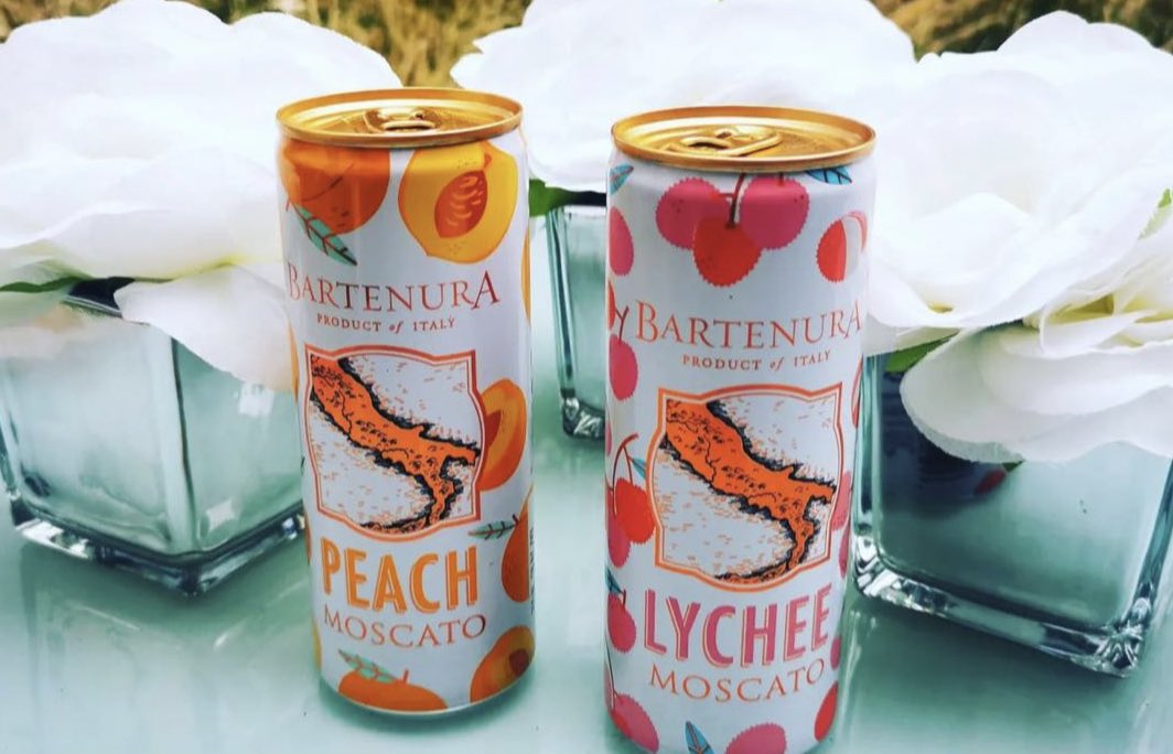 Meet Peach and Lychee! #bartenura #wine