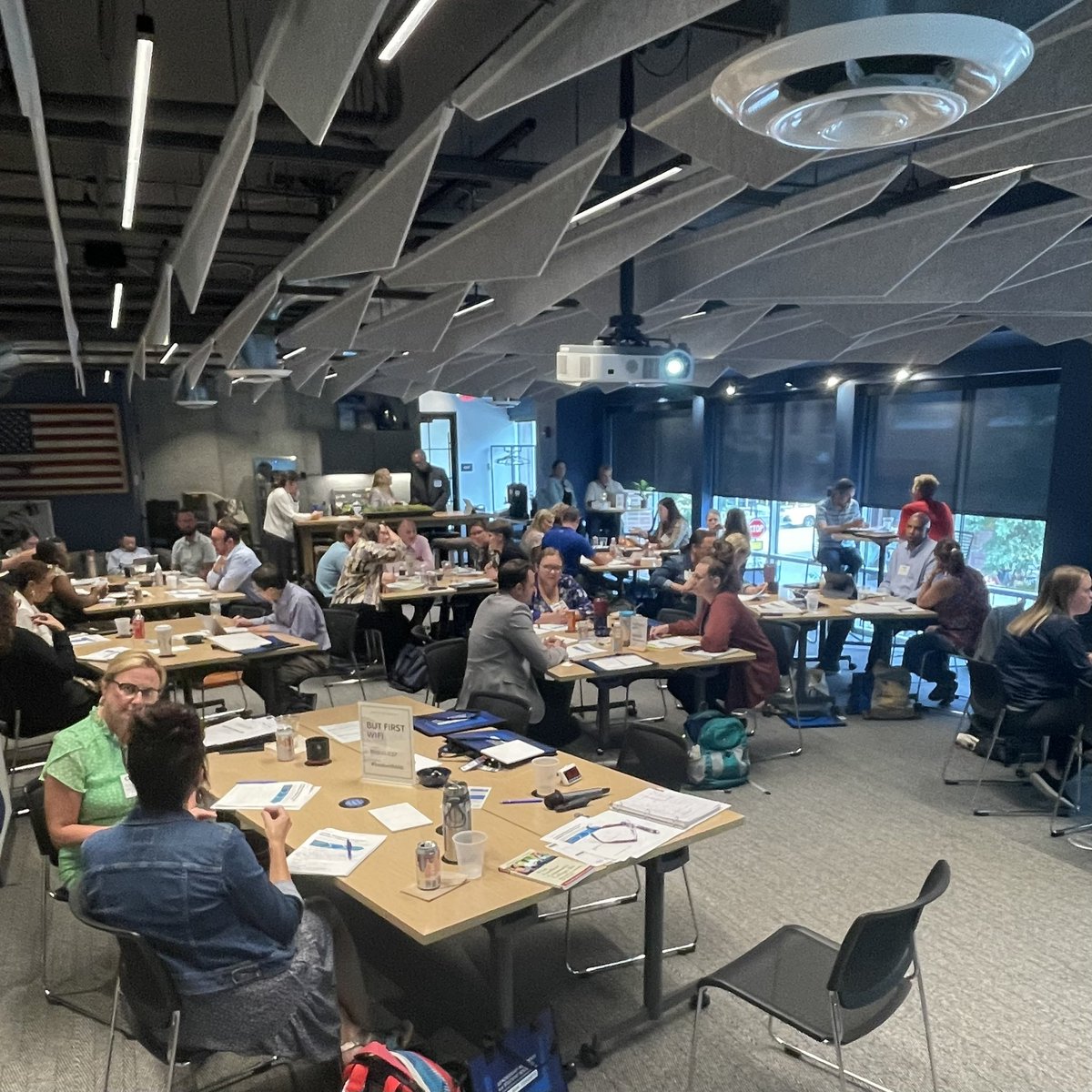 I’m having an absolute blast facilitating the @AspenHigherEd Student Success module for the @TheOACC Leadership Academy in Dublin, OH. What a fantastic group of #community_college leaders!!!