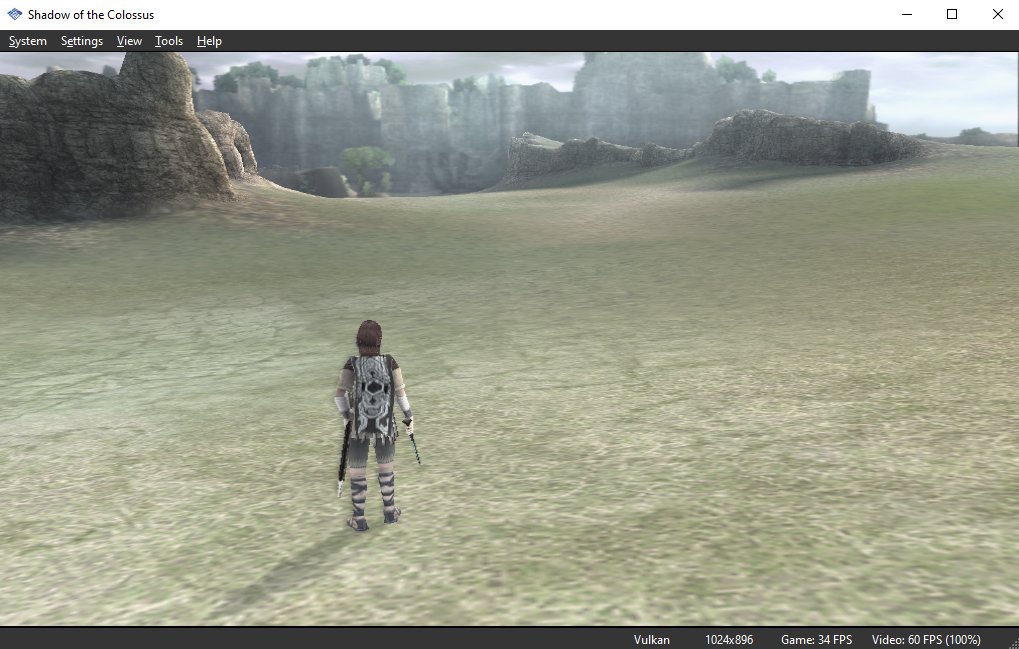 Vinícius Medeiros on X: I'm really impressed by how far PS2 emulation has  evolved, Shadow of the Colossus was a game that always struggled to run on  my PC a few years