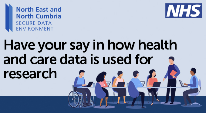 Do you have an interest in how health and care data can be used for research?

A new NHS programme is looking for 10 members of the public to help them guide and shape their work

#ResearchNENC #AI #NHSResearch #DataSavesLives

Find out more – bit.ly/3D4jNr9