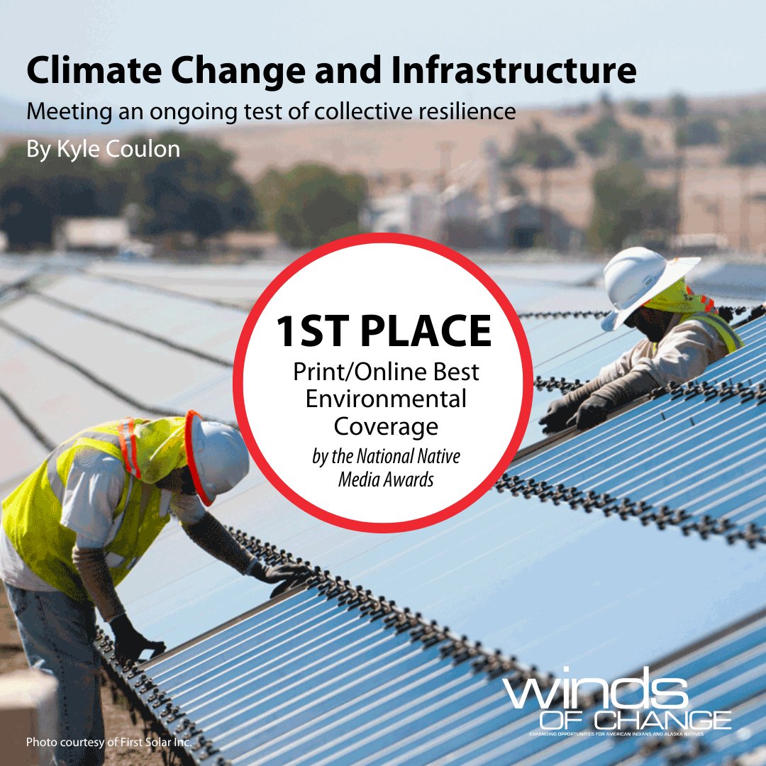 AISES's tweet photo. Our award-winning magazine has done it again! Winds of Change Wins 2023 National Native Media Awards 🏆 Our summer issue is now available ➡️ https://t.co/V8xSH3afcK
#WindsofChange #NativesinSTEM #IndigenousSTEM #STEM #STEMmagazine #Indigenous https://t.co/hwpdmH39SR