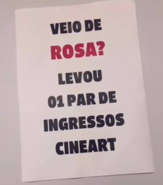 bhfm's tweet photo. E eu que falei pros meus ouvintes virem retirar os prêmios de ROSA em troca de ingressos pro #Cineart e tá todo mundo vindo💕📷Tudo pra assistir à estreia de #Barbie📷 no #Cineart AMO! https://t.co/wzZm3yZ5Yv
