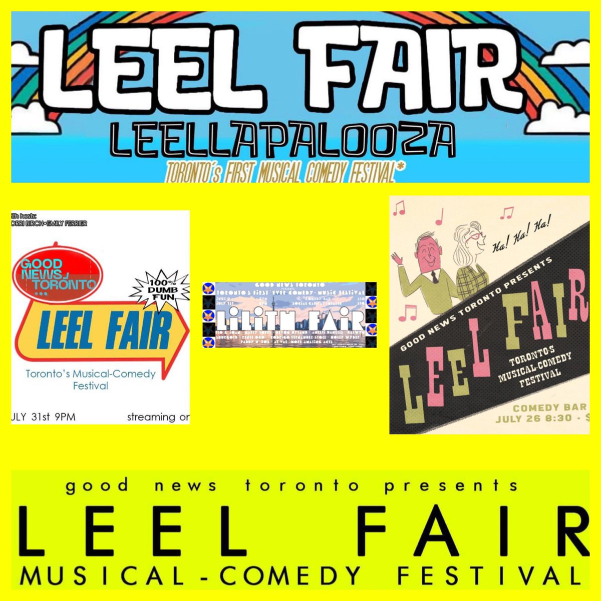 oops we’re back with the only music fest that matters

join us next Saturday <a href="/comedybar/">COMEDY BAR</a> for the musical comedy stylings of Toronto’s finest

comedybar.ca/shows/leel-fair