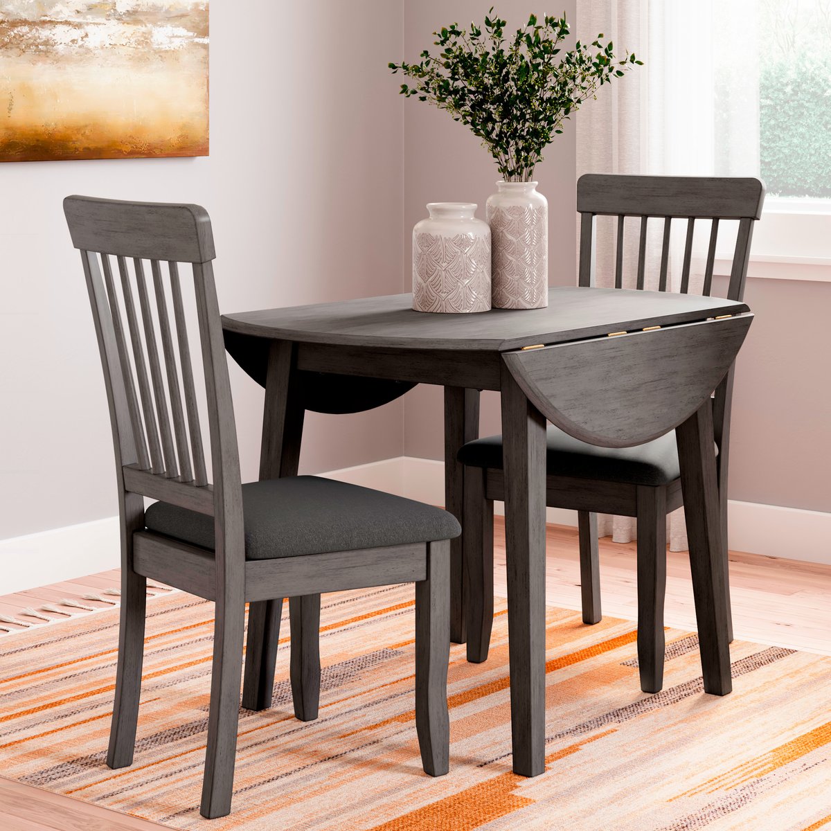New double drop leaf table & 2 chairs only $449 or table & 6 chairs only $649! See it today in our Bend or Redmond stores!
#dining #diningset #diningroom #diningroomfurniture #furniture #furniturestore #bendoregon #redmondoregon #centraloregon #oregon