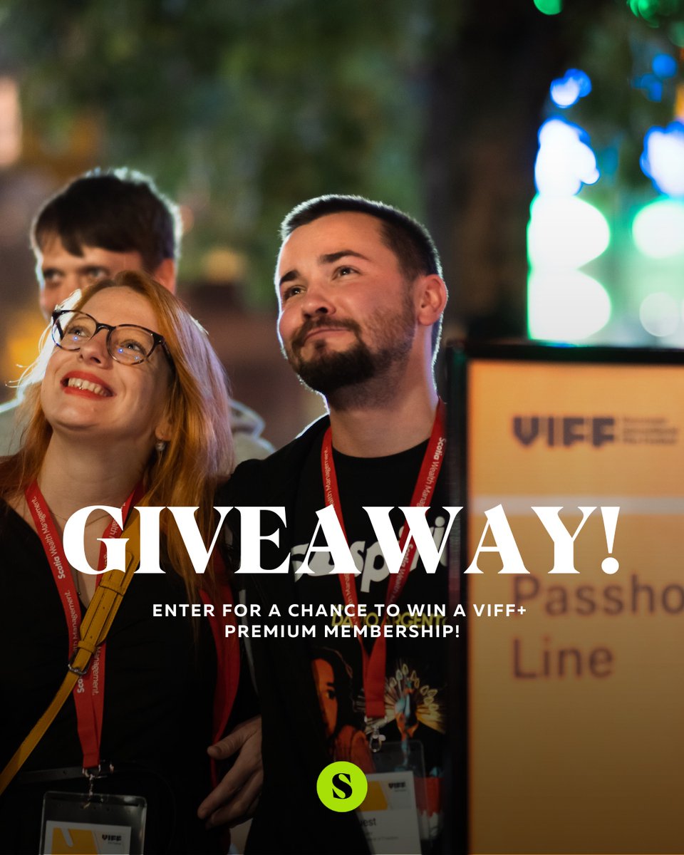 stir_vancouver's tweet photo. GIVEAWAY! Enter for a chance to win a VIFF+ Premium membership! VIFF 2023 is taking place from SEPT 28 - OCT 8

Enjoy up to 30% on festival ticket packs &amp; more

To enter
1) Follow @viffest @stir_vancouver
2) Retweet this

Info: https://t.co/HRXdLdmf0H https://t.co/6Y2rvMrsuE