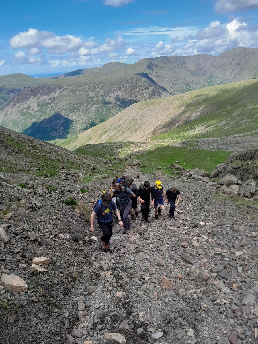 holmfirthhigh's tweet photo. Lake District- all members of the group made it up and down Scafell Pike today. A great effort from everyone!
#ActivitiesWeek2023 https://t.co/ndVe7NoHWt