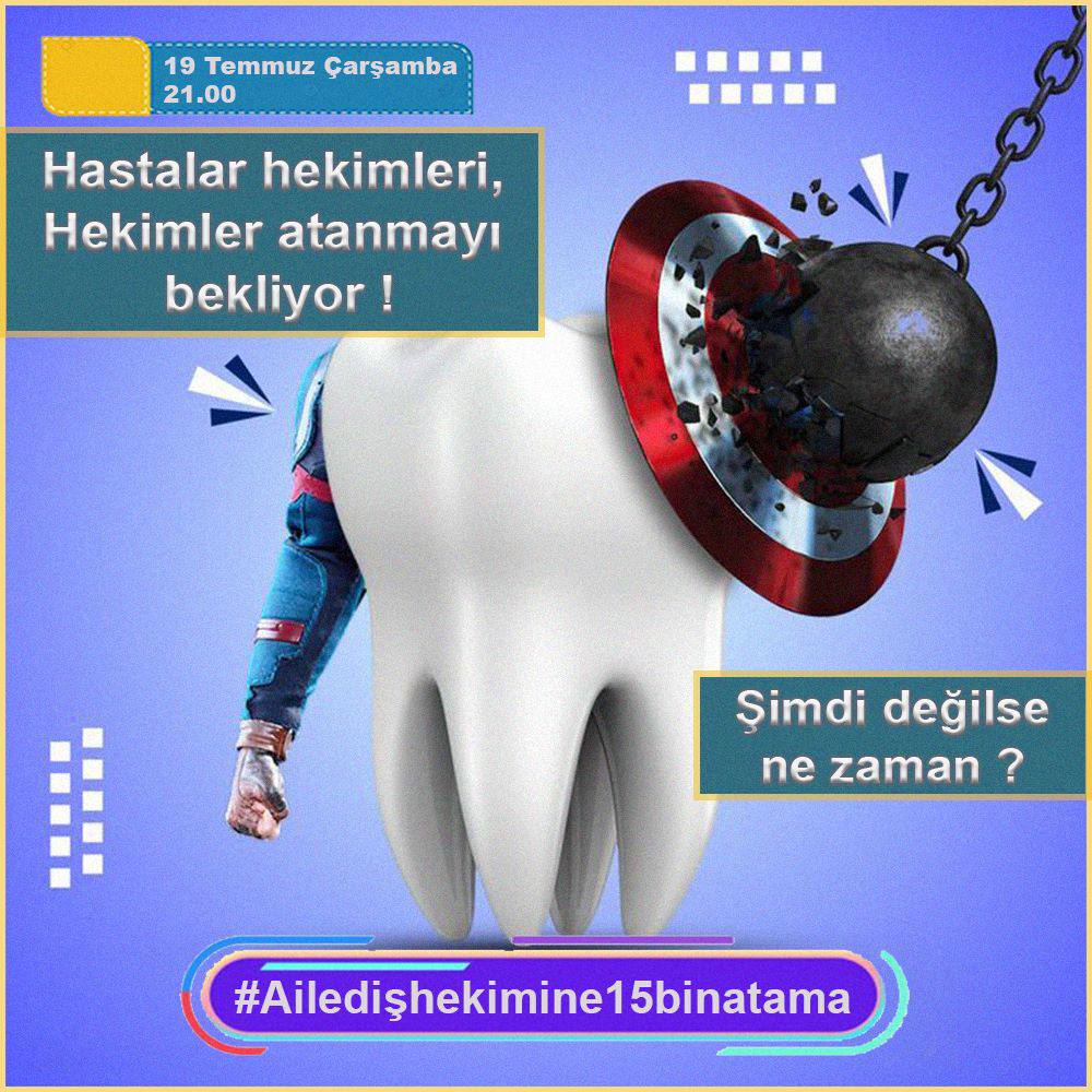 rogerohakano's tweet photo. #Ailedişhekimine15binatama
Atama bekleyen binlerce hekim var sayın bakan bey... https://t.co/PAygDcLkh8