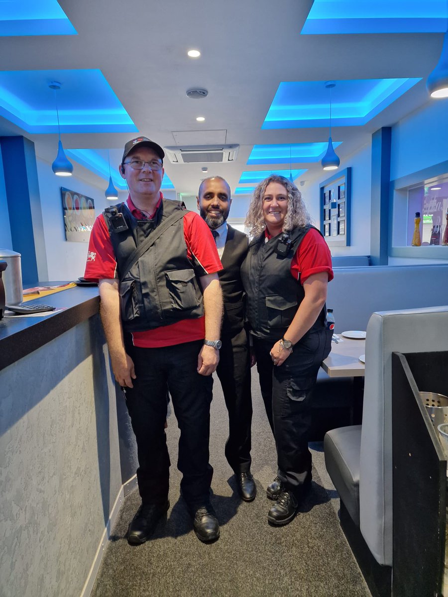 WestBromwichTC's tweet image. BID Ambassadors Lindsey and Tony have been out this evening engaging with businesses who are open after 5pm. 

We have updated the businesses on what the BID is doing and handing out our Loyalty Cards for staff.  Productive evening !!