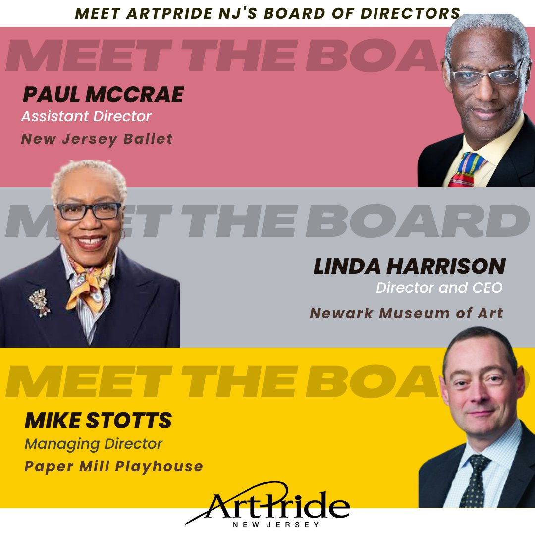 artpridenj's tweet photo. 🎉ArtPride NJ is proud to introduce our incredible new Board Chairs! 🎊 Their passion, expertise, and vision will take us to new heights! 🚀 Let's give them a warm, emoji-filled welcome! 🎉
#NewLeadership #NewBeginnings #BoardChairs #JerseyArts https://t.co/MQQ9r3Kvuc
