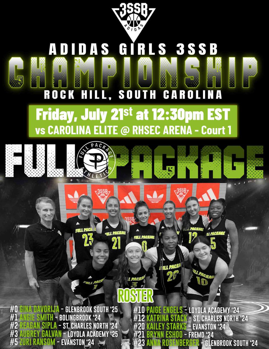 Aubrey Galvan (@aubtheballer1) on Twitter photo Final.Stop. 17U- 3SSB Championship
📍Rock Hill, SC
<a href="/FPbasketball/">Full Package</a>, <a href="/3SSBGCircuit/">3Stripes Select Basketball Girls Circuit</a>, <a href="/adidasHoops/">adidas Basketball</a> Final.Stop. 17U- 3SSB Championship
📍Rock Hill, SC
<a href="/FPbasketball/">Full Package</a>, <a href="/3SSBGCircuit/">3Stripes Select Basketball Girls Circuit</a>, <a href="/adidasHoops/">adidas Basketball</a>