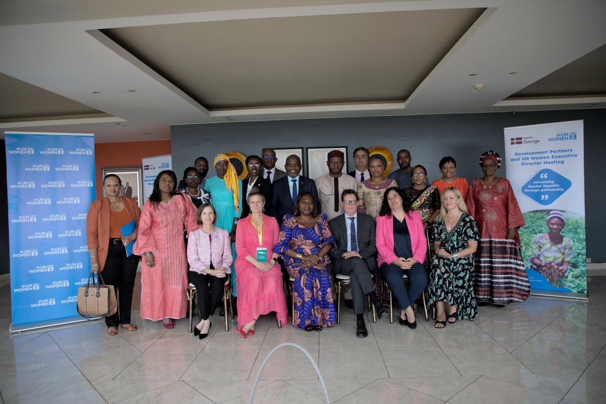 Today, I met with development partners in #Rwanda to appreciate their partnership & dedication to advancing gender equality. Co-organized with @SwedeninRW, the meeting called for strengthened cooperation & innovative approaches for #FundingGenderEquality.