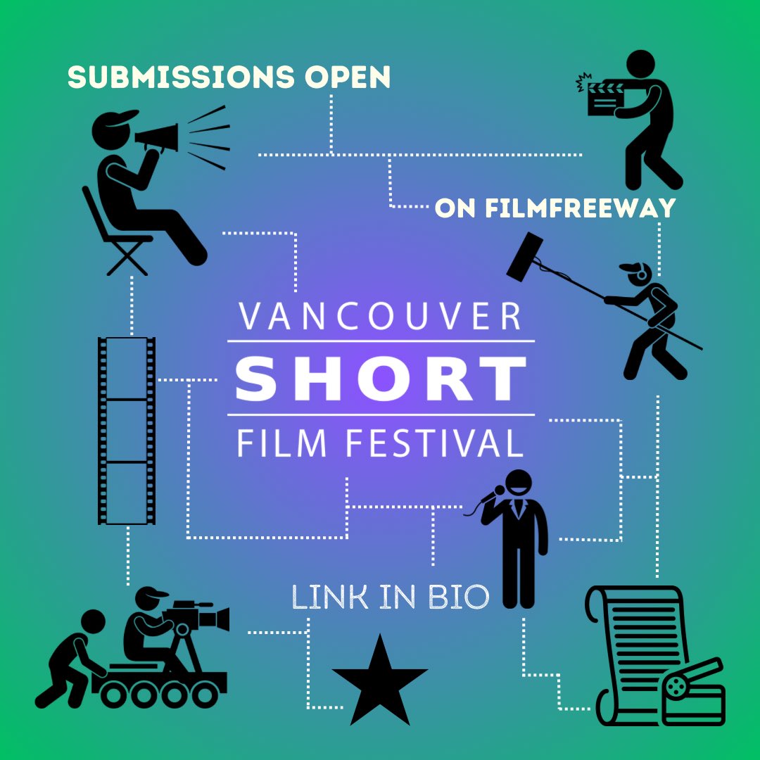Keep it short with us in 2024!!!!

VSFF returns for our 14th Edition from May 31st - June 2nd, 2024, showcasing the best short films from BC and across Canada.

Go to the link in our bio to submit your film for #VSFF2024 🌟