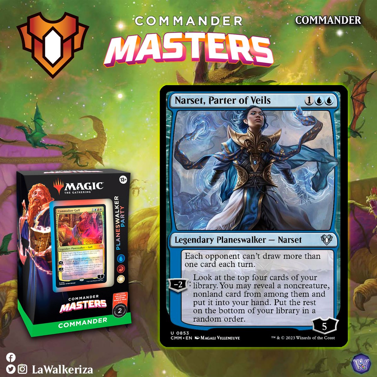 LWalkeriza's tweet photo. #LaWalkeriza
#MTGHispano #MTGCMaster #MTGspoilers #MTG #MagicTheGathering #mtgcommunity
#MTGcommander #JaceBeleren #Jace https://t.co/UKXH75A0h1
