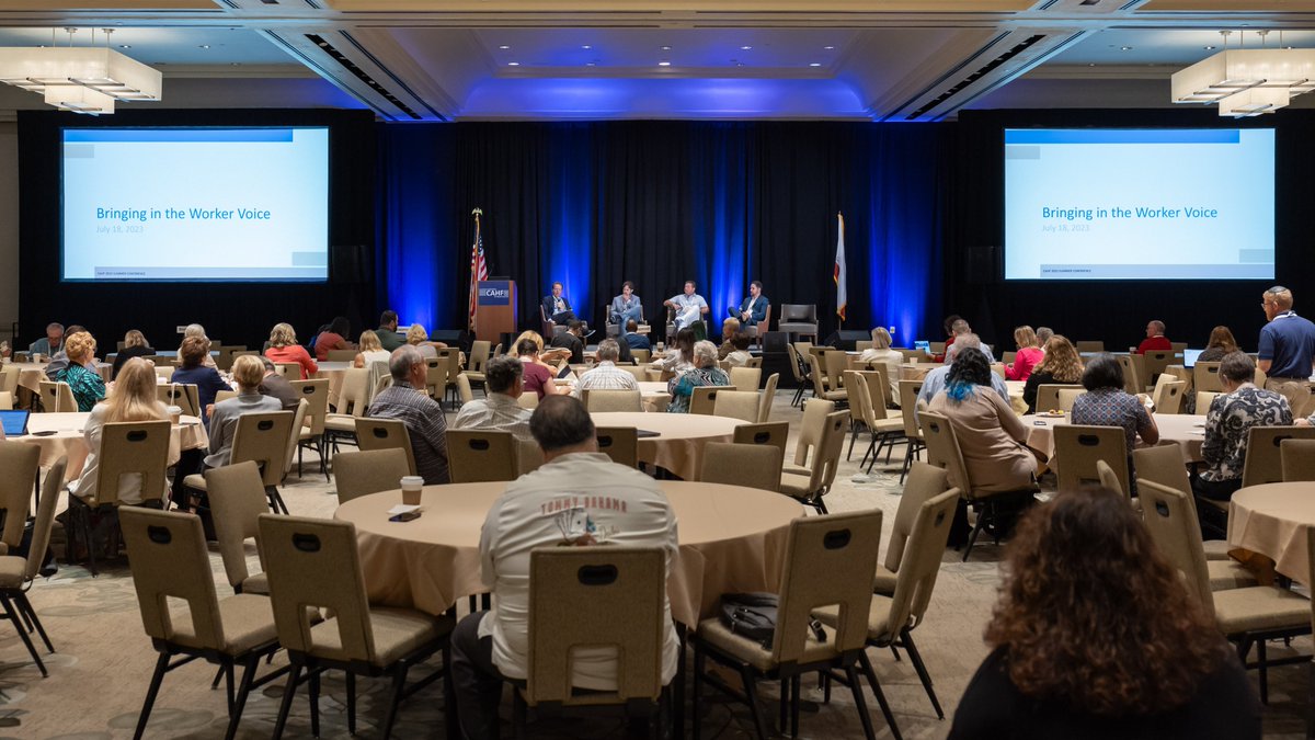 CAHFupdates's tweet photo. The third day of the CAHF 2023 Summer Conference was filled with an array of comprehensive sessions! Attendees had the opportunity to delve into various crucial topics, including reducing readmissions, WQIP, regulatory hot topics! #CAHFsummer
Photos by Stephen Pate-Newberry https://t.co/hoBiIN8HyT