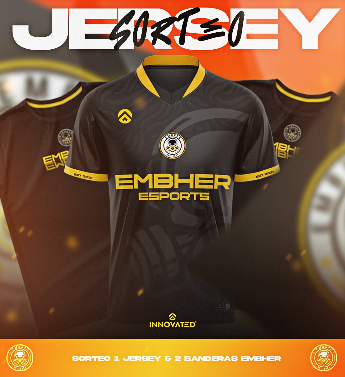 Manuel_D98's tweet photo. Sorteo de @EsportsEmbher ๐๐ค
โ๏ธ 1 Jersey
โ๏ธ 1 Playera
Requisitos seguir a:
๐ @Manuel_D98
๐ @HzallyMart11
๐ https://t.co/b4NqGoLXme
Tambiรฉn se regalaran 2 banderas a selecciรณn. Solamente deja tu comentario explicandonos porquรฉ te gustarรญa tenerla. ๐
Ganadores 22/Jul. https://t.co/QfL2IWnJ1K