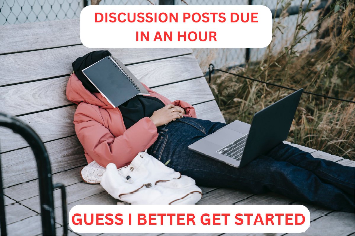 blacklit01's tweet photo. Coming up with discussion posts at the fast pace of summer session is no joke! 😂
#GetStarted https://t.co/2ml1ZJGssw