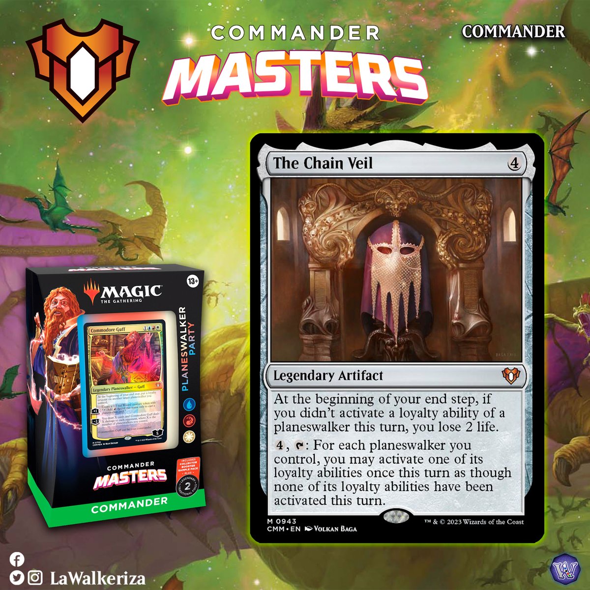LWalkeriza's tweet photo. #LaWalkeriza
#MTGHispano #MTGCMaster #MTGspoilers #MTG #MagicTheGathering #mtgcommunity
#MTGcommander #chandra https://t.co/w3utwTUyoW