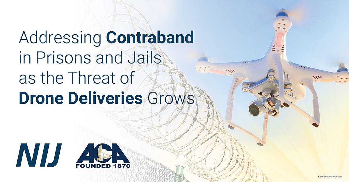 OJPNIJ's tweet image. As the specter of drones delivering contraband grows, so does the need for new #CorrectionsTech to detect illicit drone flights &amp;amp; operators. A new report addresses the growing capabilities of drones in delivering contraband into a correctional facility: nij.ojp.gov/topics/article…