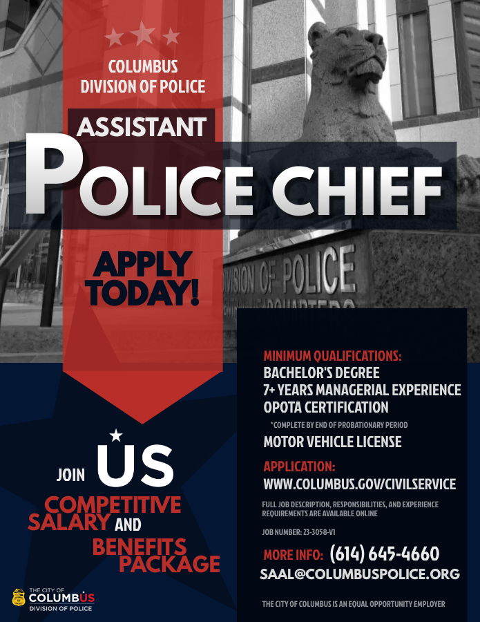 Columbus Division of Police on Twitter "Ready to help lead one of the