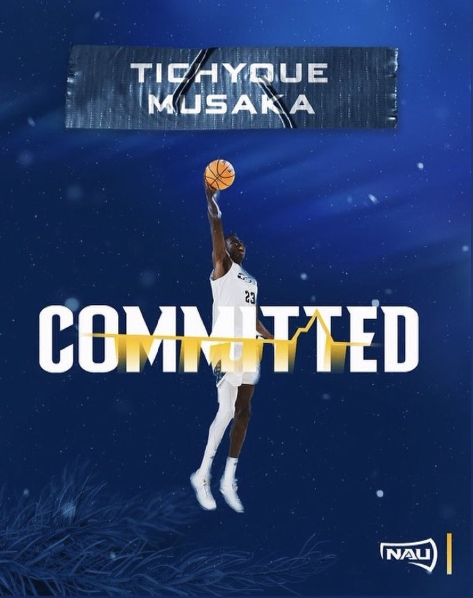 Congrats to our guy @TMusaka on his commitment to @NAUBasketball