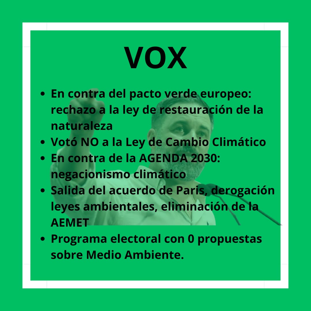 ecotopia_urjc's tweet photo. Las elecciones están al caer y desde Ecotopia hemos decidido que ha llegado el momento de posicionarnos. ¿Te importa el cambio climático? Entonces te invitamos a ojear las propuestas de los partidos políticos:
⛓️ https://t.co/h8M9utVwlf