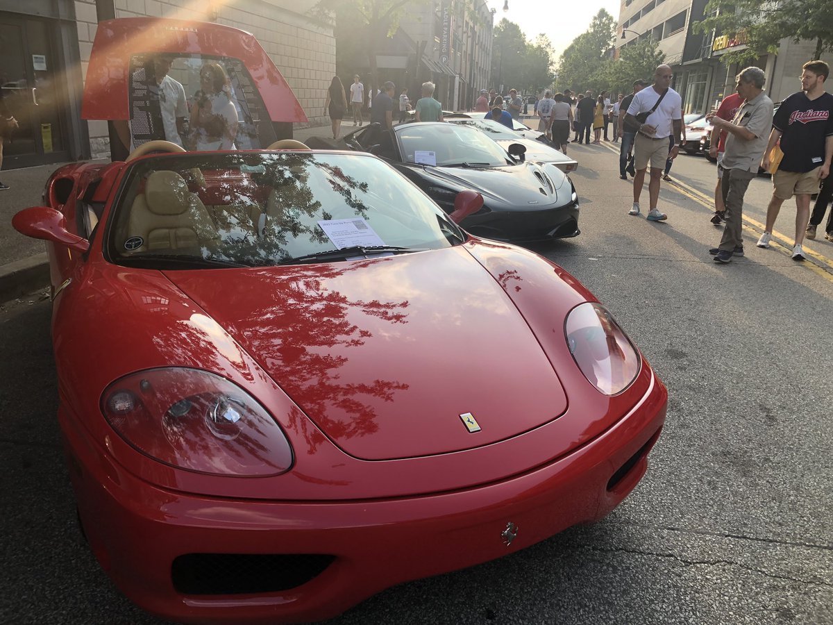 astockeyWTAE's tweet image. Ferrari takes over South Side Works #pvgp #wtae