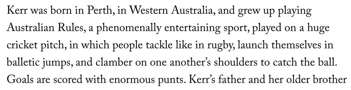 Something majestic about watching <a href="/naamanzhou/">Naaman Zhou</a> explain Aussie Rules in the New Yorker

newyorker.com/sports/sportin…