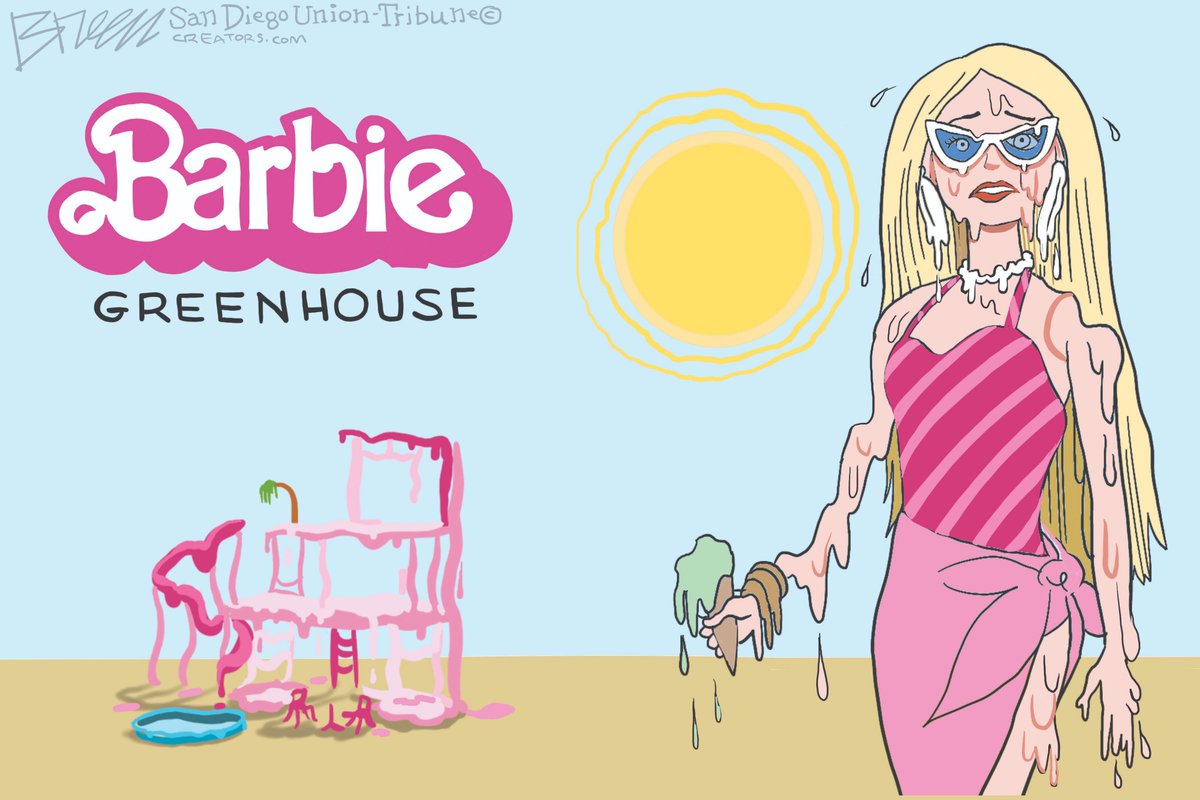 #Barbie #ClimateCrisis