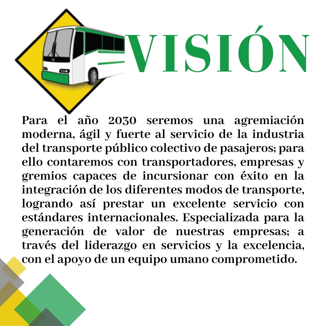 cotransamed's tweet photo. Misión y visión de Cotransa #transportepublico #cotransa #Medellin https://t.co/WU9X6SiRgb