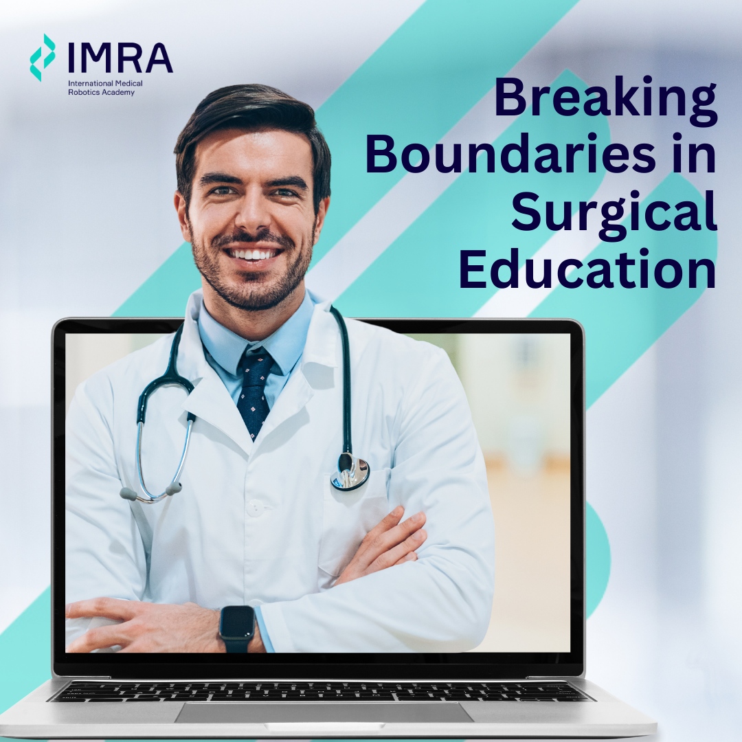 Embrace the Future of Surgery with IMRA! 🌟

Prepare for the OR of tomorrow as we revolutionize surgical training. Our technological innovations and cutting-edge robotic training technology will unlock new approaches to advanced surgery techniques, leading to better patient ou...