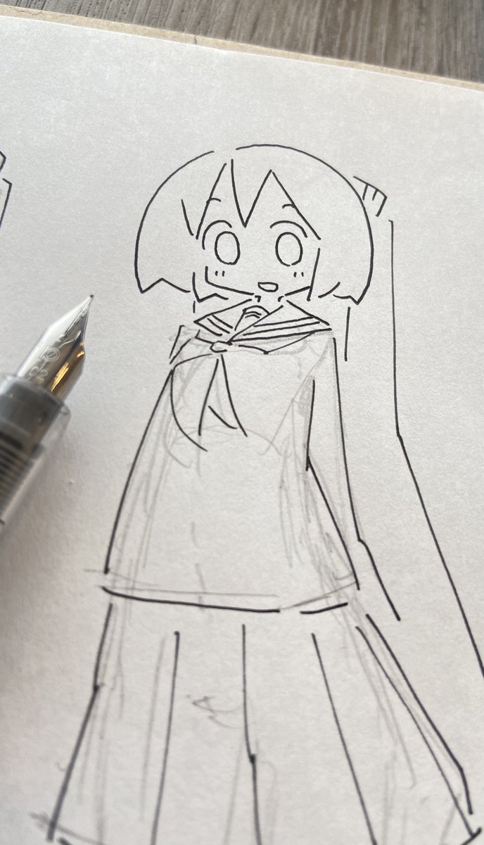 セイラー服に身を包み ('ω`)今日も行ってらっしゃい✨