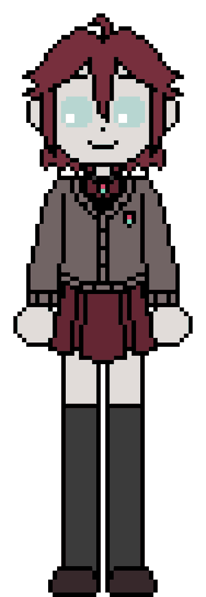 SoraMitsuki2001's tweet photo. #NameLessAcademy
1/4
Bueno, quería practicar con unas bases de pixel art que cree y quise usar a los niños de este #, tómenlo por el momento como mi aporte a la tendencia que inicio @joooooy1212 . 
A lo mejor más adelante hago diseño de todos con mi nuevo estilo

ABRO HILO UwU https://t.co/AI1edP40R9