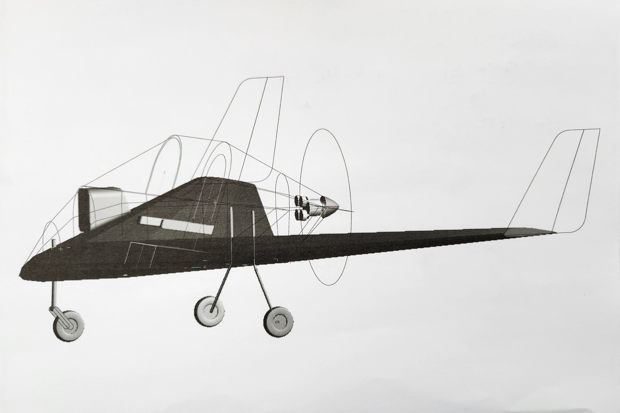 2 pic. I'm designing a flying wing ultralight, electric powered. You can't just pick any high lift airfoil you want. You need to balance the pitching moments to achieve stability. Here's the equation for computing the stability coefficient. CG needs to be forward of CP (neutral point). https://t.co/tr0rPVJCMh