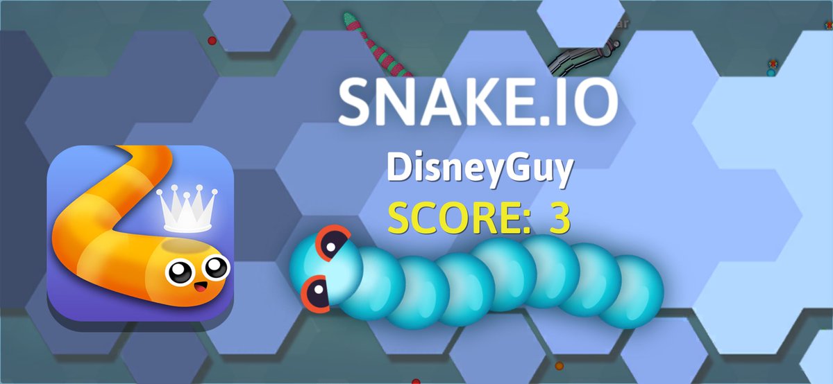 GayPuppers's tweet photo. My score on #snakeio: 3 https://t.co/XEOTfui5hc