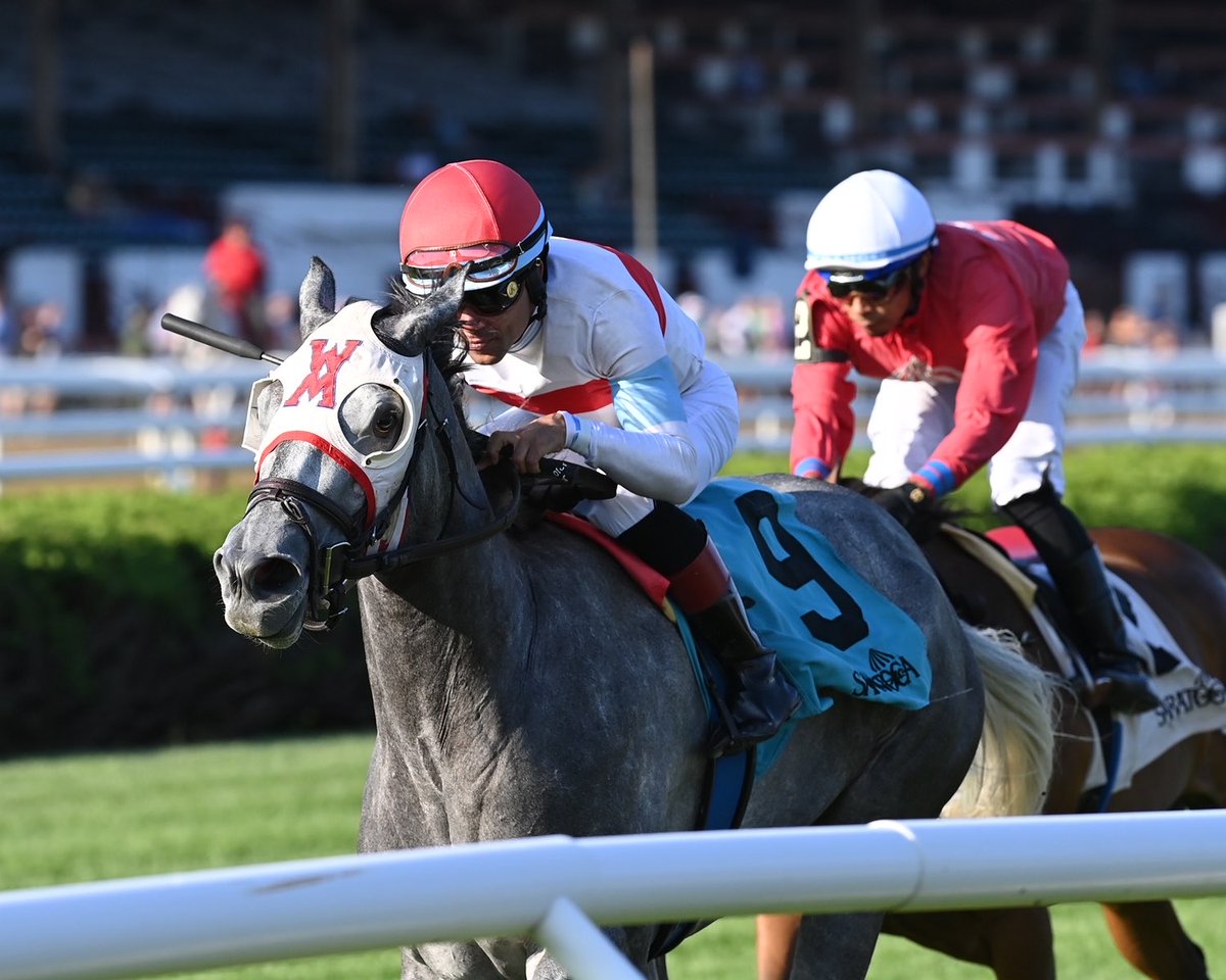 wemracing's tweet photo. Thanks Orange Freeze for the Win ⁦@TheNYRA⁩ Saratoga in the NY Sired Stakes ⁦@nytbreeders⁩ . Great Job asst ⁦@Garber_Owen⁩ and jockey ⁦@JRosarioJockey⁩ ! https://t.co/AwMWpS8ztT
