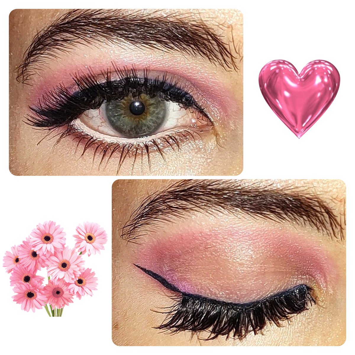 Diana_Diix's tweet photo. Maquillaje estilo Barbie 💕 para verano ☀️🌺
Tonos rosas suaves combinados con marrón, eyeliner negro y pestañas postizas. Delineado beige claro en la línea de agua. Labial rosa mate con gloss transparente.
#maquillajebarbie #makeupbarbie #barbie #tonosrosas #makeupsummer https://t.co/UKOjgPcrcA